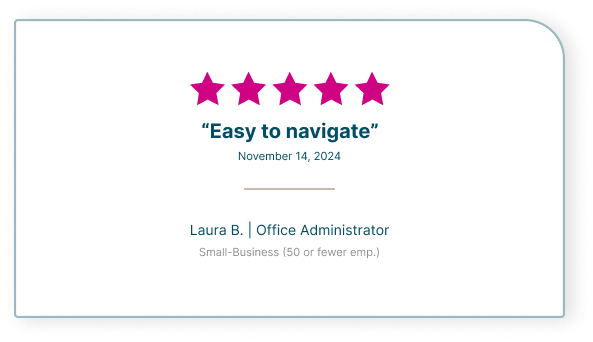 Testimonial by Laura B